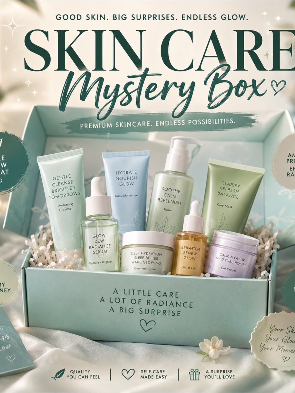 Skincare / body care Mystery Box Edition